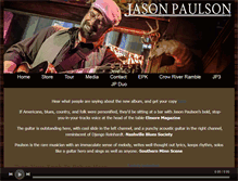 Tablet Screenshot of jasonpaulsonband.com